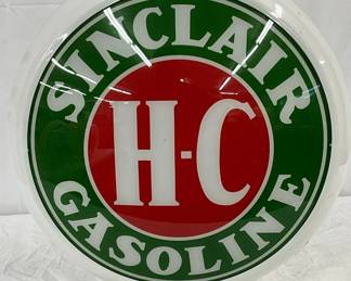 Sinclair H-C Gasoline Plastic Body Pump Globe, 16in