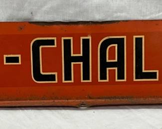 Allis-Chalmers Metal Sign, 24 x 4 Inches
