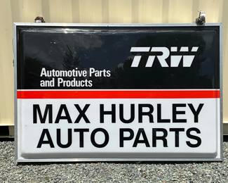 DS TRW Automotive Lexan Sign, Max Hurley Auto Parts,  72in x 48in