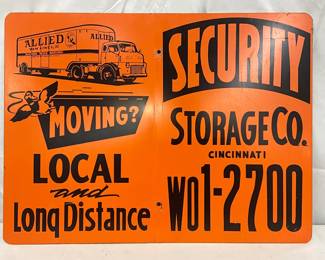 DS Allied Van Lines and Lewis A. White Co., 24×18 