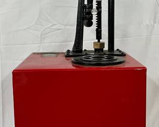Restored Standard Oil Company GB Model Oil Pump, 13in x 31in