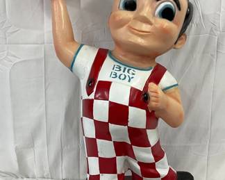 Big Boy Cast Aluminum Store Display, 18in x 21in