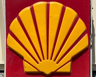 Shell DS Lexan Can Sign, 62in x 62in