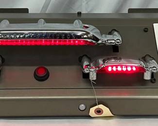 Early Harley-Davidson Light-Up Store Display, 22×5 Inches