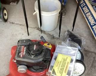 New, unassembled 20" Yard Machines push mower