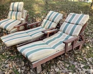 Wood loungers