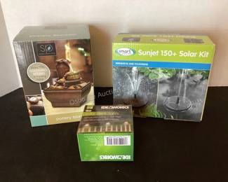 Solar accessories & decor