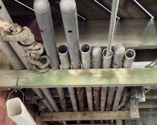 Aluminum dock posts & framework