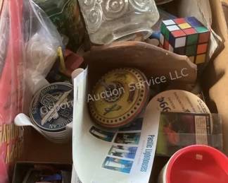 Variety of collectible trinkets