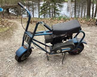 Vintage Montgomery Ward mini bike
