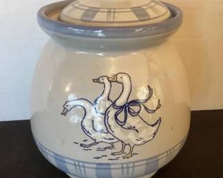 Louisville Stoneware Goose Cookie Jar