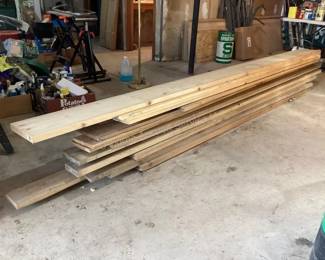 stack of lumber