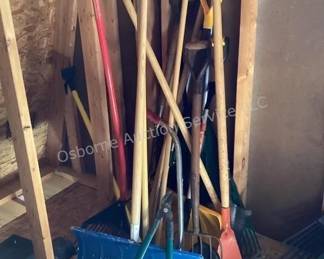 All sorts of lawn & garden tools