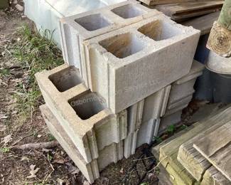 Cement blocks