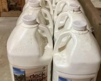 Gallon jugs of Deck Wash