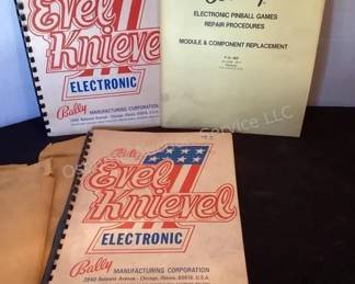 1977 Bally Evel Knievel Pin Ball Machine