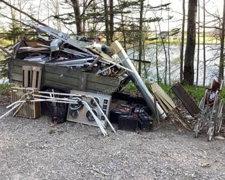 Trailer & scrap metal