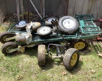 Garden cart & variety of general all purpose tires