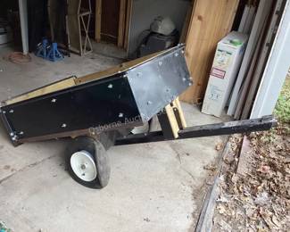 Drop Box Utility Wagon lined with treated 3/4" plywood