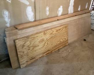 1/4" plywood sheets