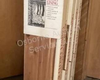 5 boxes of CedarPro cedar closet lining