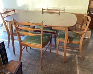 MCM table & chairs