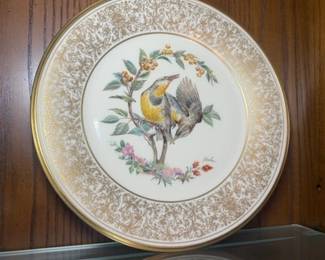 Lenox Meadowlark Collector Plate by Edward Marshall Boehm