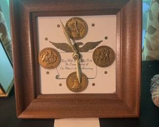 Bicentennial Coin Clock