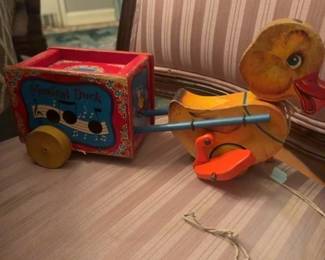 FisherPrice Musical Duck Pull Toy 