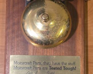 Muhammad Ali Tested Tough Motorcraft Parts Commemorative Bell second image