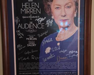 The Audience  Broadway Playbill Signed by Helen Mirren and Cast