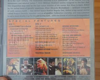 Star Trek II The Wrath of Khan  The Directors Edition DVD