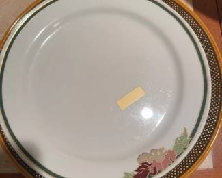 Shenango China Autumn Leaf Pattern Dinner Plate