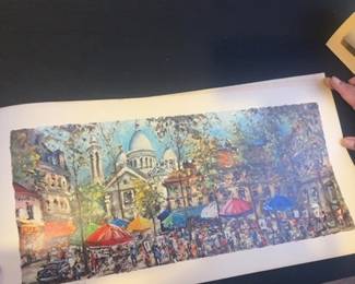 Paris  Ptisserie du SacrCur Print by JeanPierre Cassigneul