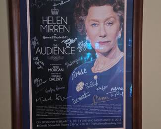 The Audience  Broadway Playbill Signed by Helen Mirren and Cast second image