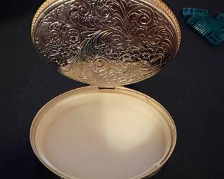 Vintage Cloisonn Enameled Pill Box second image