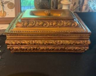 Ornate Gilded Decorative Box