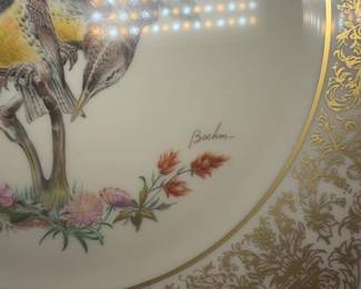 Lenox Meadowlark Collector Plate by Edward Marshall Boehm second image