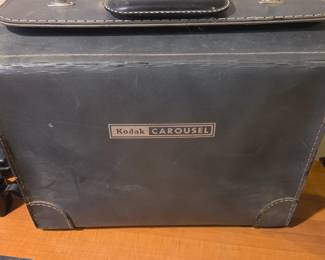 Kodak Carousel Slide Projector with Case and Lenses