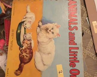 Animals and Little Ones Childrens Book by Virginia Mathews