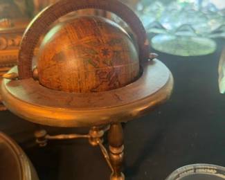 Vintage Old World Zodiac Globe
