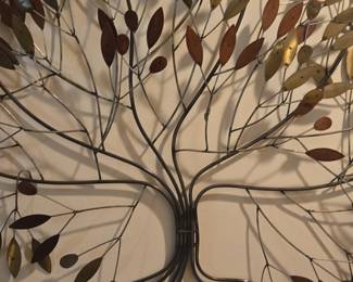 Touch of Class Gentle Breeze Tree Metal Wall Art
