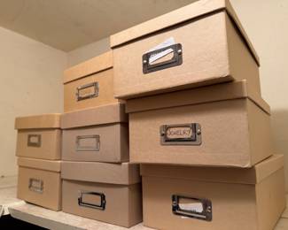 storage boxes