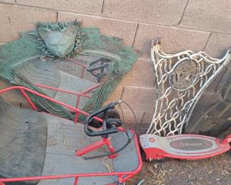 outdoor/rustic decor and toys