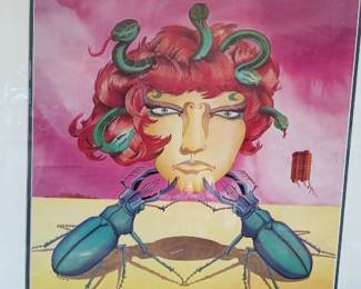 1977 poster for the 5th Avoriaz International Fantastic Film Festival in France