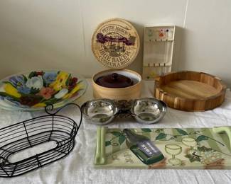 Cheese and Salad Serving Dish Collection