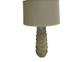 Ceramic stacked foliage or shells Table Lamp