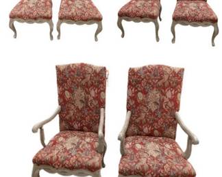 Floral Highback Dining Chairs