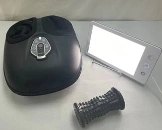 Selfcare Tech Electric Foot Massager And Veriflux Happy Light