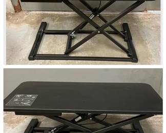 Luxor Pneumatic Standing Desk Converter Two